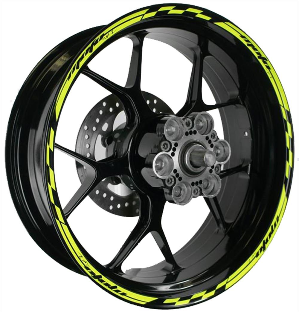 Amazon.co.jp: MOTOINKZ バイク用 17インチ カスタム リムステッカー